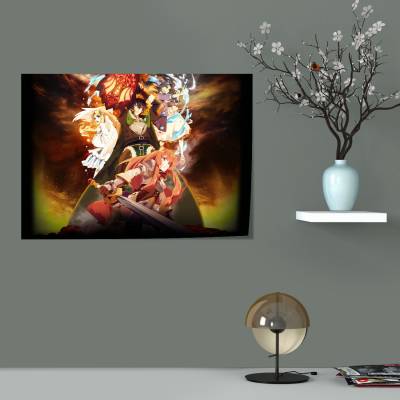 پوستر سیلک rising of the shield 4