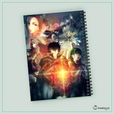 دفتر یادداشت rising of the shield 6