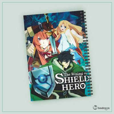 دفتر یادداشت rising of the shield 10