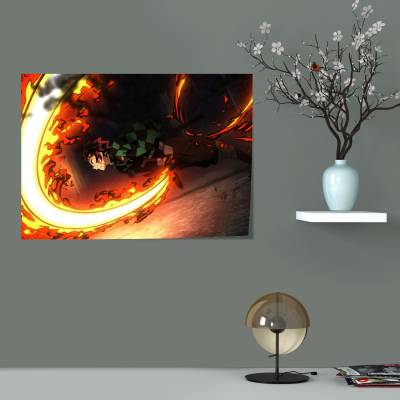 پوستر سیلک Demon Slayer 32