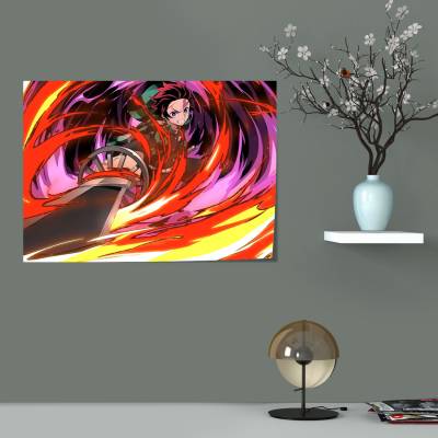 پوستر سیلک Demon Slayer 33