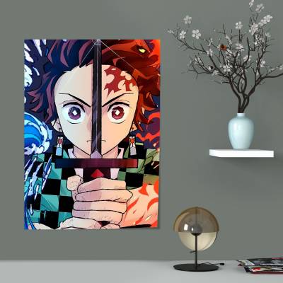پوستر سیلک Demon Slayer 35
