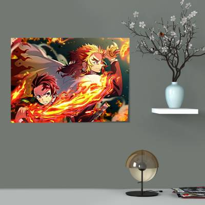 پوستر سیلک Demon Slayer 37