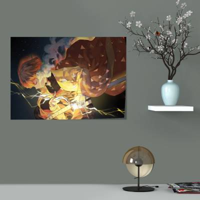 پوستر سیلک Demon Slayer 45