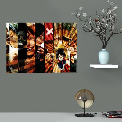پوستر سیلک one piece 3
