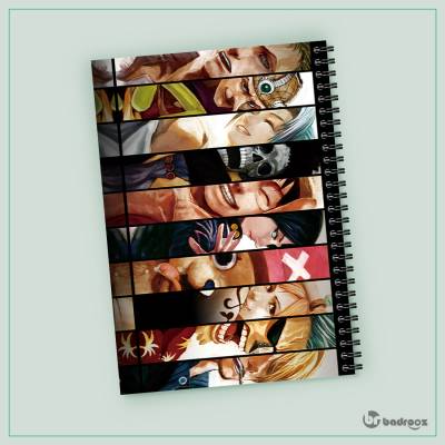 دفتر یادداشت one piece 4