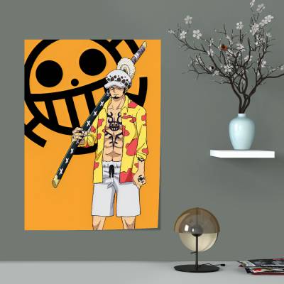پوستر سیلک one piece 10