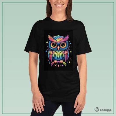 تی شرت زنانه جغد - Owl