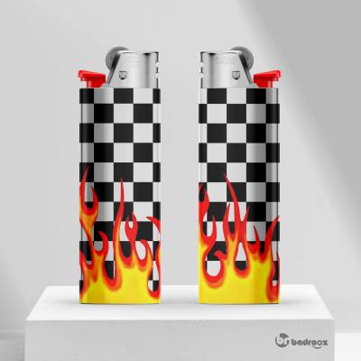 فندک Checkerboard Fire Vans