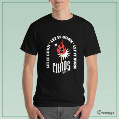 تی شرت مردانه Let it Burn!