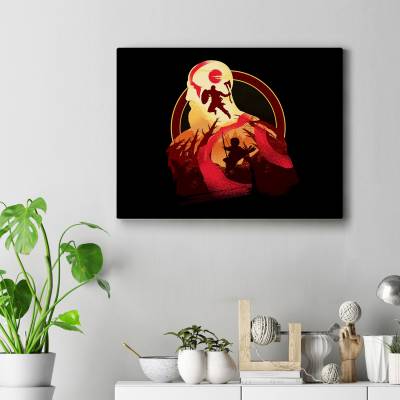 تابلو کنواس (بوم) God of War (خدای جنگ)