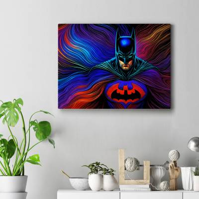 تابلو کنواس (بوم) بتمن - ( Batman )-