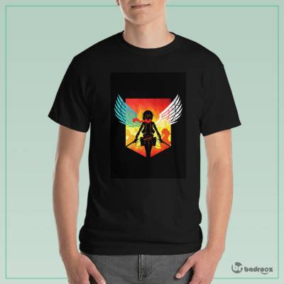 تی شرت مردانه حمله به تایتان - Attack on Titan