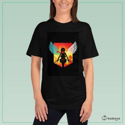 تی شرت زنانه حمله به تایتان - Attack on Titan