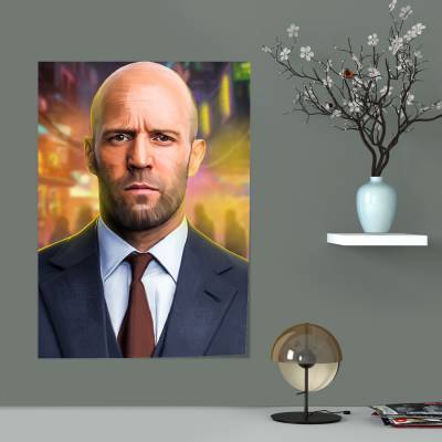 پوستر سیلک جیسون استاتهام - Jason Statham