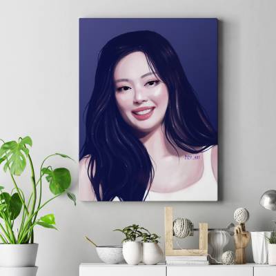 تابلو کنواس (بوم) جنی کیم
