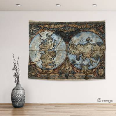 بک دراپ game of thrones map