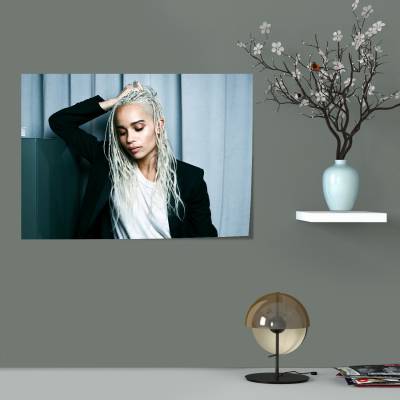 پوستر سیلک زویی کراویتز - Zoë Kravitz