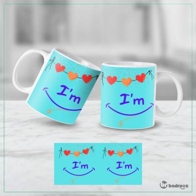 ماگ  mug smile