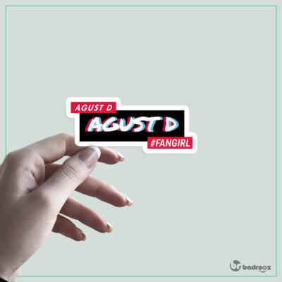 استیکر agust d