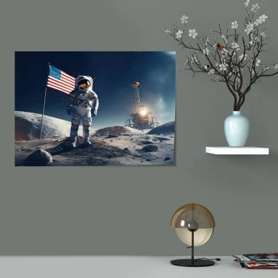 پوستر سیلک پوستر سیلک فضا نورد -1- Astronauts