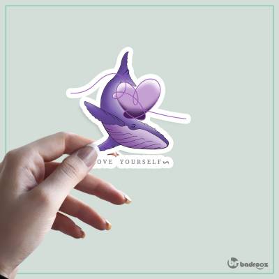 استیکر Whalien 52