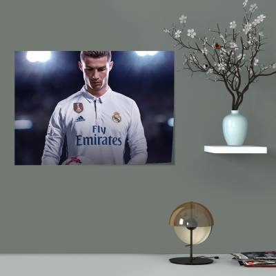پوستر سیلک كريستيانو رونالدو - Cristiano Ronaldo- 4