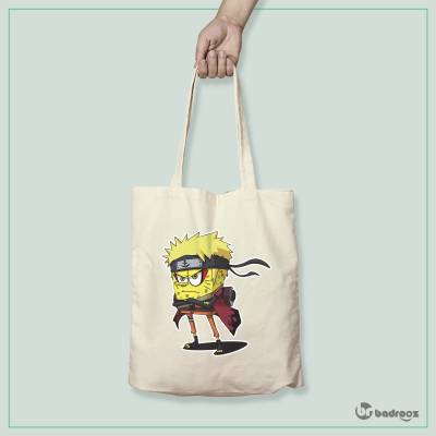 کیف خرید کتان باب اسفنجی-SpongeBob 