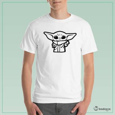 تی شرت مردانه Baby Yoda Star Wars