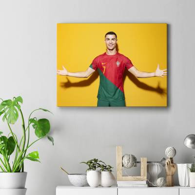 تابلو کنواس (بوم) كريستيانو رونالدو - Cristiano Ronaldo- 7