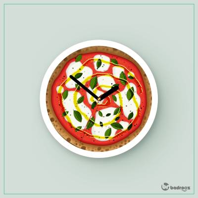 ساعت دیواری  پیتزا پیتزا