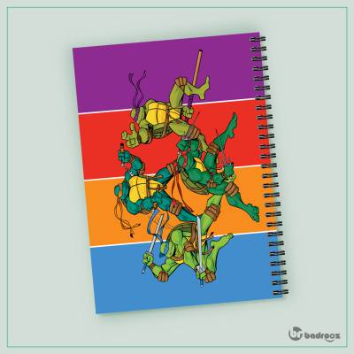 دفتر یادداشت Teenage Mutant Ninja Turtles