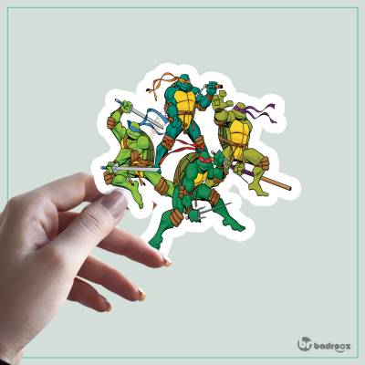 استیکر Teenage Mutant Ninja Turtles