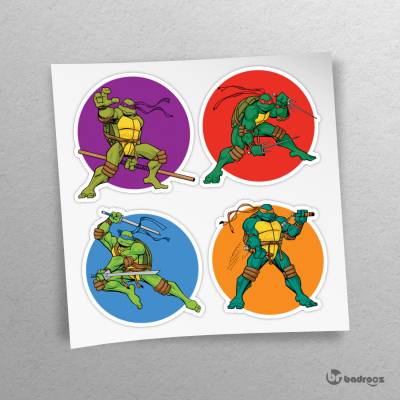 پک استیکر  Teenage Mutant Ninja Turtles