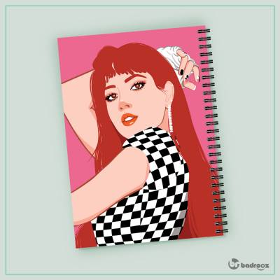 دفتر یادداشت Lisa blackpink 1