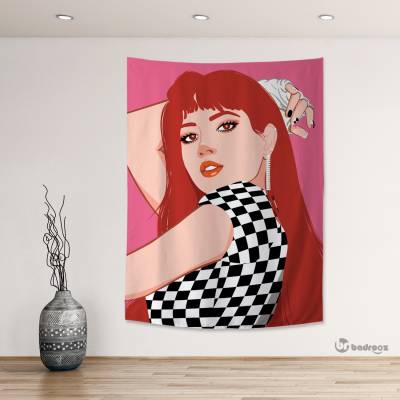 بک دراپ Lisa blackpink 1