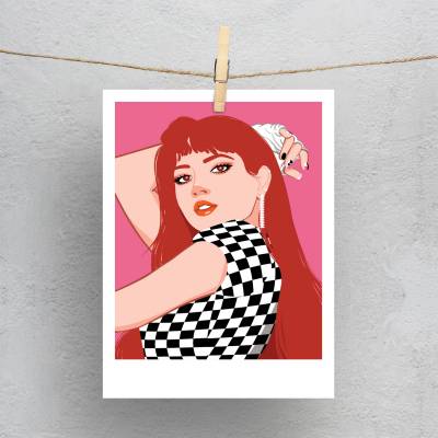پولاروید Lisa blackpink 1