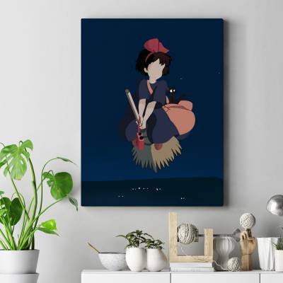 تابلو کنواس (بوم) Kiki