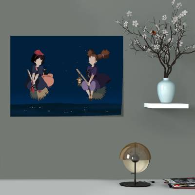 پوستر سیلک Kiki & Senior