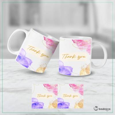 ماگ  mug thankyou