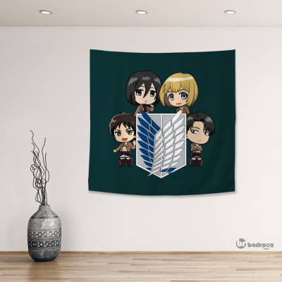 بک دراپ مربع Little Soldiers