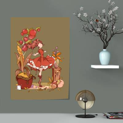 پوستر سیلک Dancing Arrietty