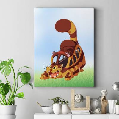 تابلو کنواس (بوم) Catbus