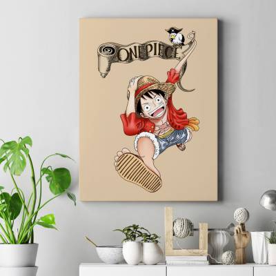 تابلو کنواس (بوم) Luffy