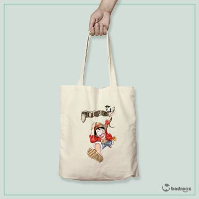کیف خرید کتان Luffy