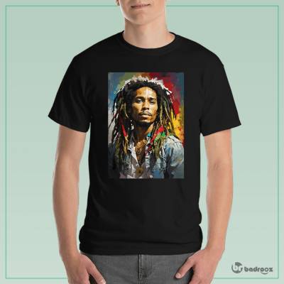 تی شرت مردانه باب مارلی - Bob Marley