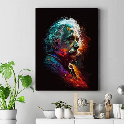 تابلو کنواس (بوم) آلبرت اینشتین - Albert Einstein