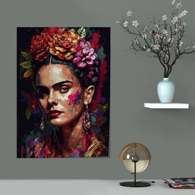 پوستر سیلک فریدا کالو -- Frida Kahlo