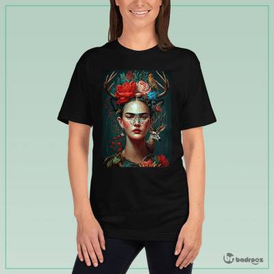 تی شرت زنانه فریدا کالو -- 1Frida Kahlo