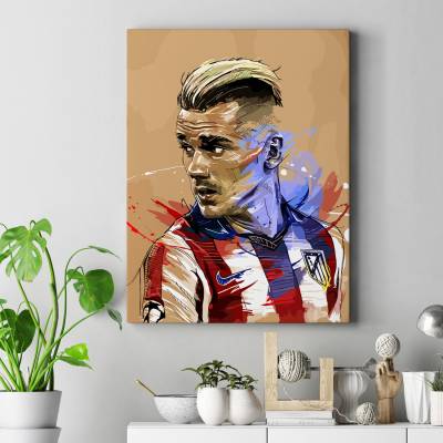 تابلو کنواس (بوم) آنتوان گریزمن - Antoine Griezmann